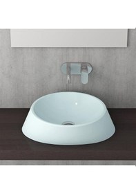 Resim Bocchi Venezia Çanak Lavabo 56 CM Mat Buz Mavi 1010 029 0125 