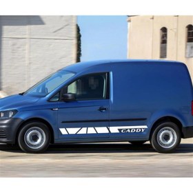 Resim Lasirius Volkswagen Caddy Mk1 Mk2 Mk3 Yan Kapı Şerit Sticker Etiket Modeli 