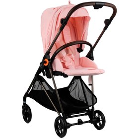 Resim Cybex Melio Bebek Arabası Pembe 