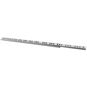 Resim 17mm 45cm Teleskopik Ray Çekmece Kızağı Çekmece Rayı Metal 