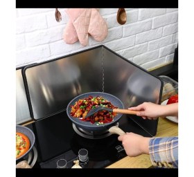 Resim Braventa Collection Ocak Arkası Koruyucu Yağ Sıçratmaz L Köşe Panel 30+30 