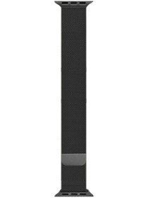 Resim Sones iOS Uyumlu Watch Serisi 7 45mm / 6 - Se - 5 - 4 44mm / 3 - 2 - 1 42mm Mutural Milanese Paslanmaz Çelik Saat Kordonu 