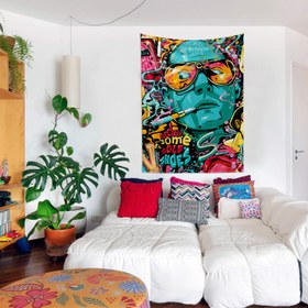 Resim Fear And Loathing Duvar Örtüsü - 160 cm x 220 cm 