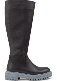 Resim Deery Hakiki Deri Gri Kadın Çizme - 01807zgrıe01 Gri 