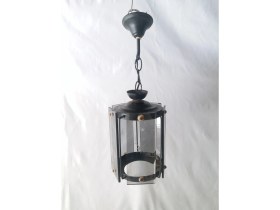 Resim Yağcıoğlu Siyah Altıgen Fener 