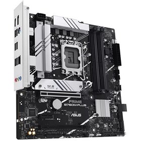 Resim Asus Prime B760M-PLUS LGA1700 DDR5 AURA RGB mATX Anakart 
