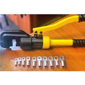 Resim Maasco Yyq-120A Hidrolik Pabuç Sıkma Pensesi 10-120 Mm2 Açık Tıp 