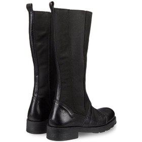 Resim Çizme Kadın Oxw002600 Oxs Frank 0026 Boot D Nylon/leather Black Siyah 