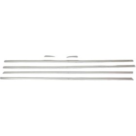 Resim Renault Megane 4 Hb Krom Cam Alt Çıtası 6 Parça 2016 Ve Sonrası 