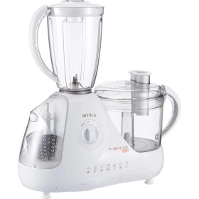 Resim Beyaz Çok Amaçlı Mutfak Robotu 444 Plus, Pratik ve Şık Tasarım 