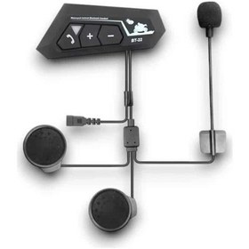 Resim Universal Bt 22 Motorcu Kulaklığı 