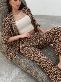 Resim Lav's Eşofman Takımı Pantolonlu 377901332 Leopar 