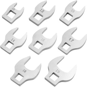 Resim Savakan 8pcs 3/8 "drive Crowfoot Anahtar Seti Somun Çıkarma Araçları Crows Ayak Anahtarı Seti (Yurt Dışından) 
