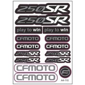 Resim A4 Sticker 110 Tek Paket Çoklu Sticker Çok Renkli 