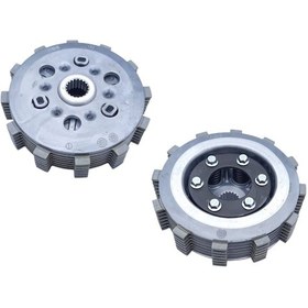 Resim Cf Moto Nk 250 Debriyaj Seti Komple 250 Sr Debriyaj Balata+göbek Set 7li Hepsi İnce 2018-22 Supermto 