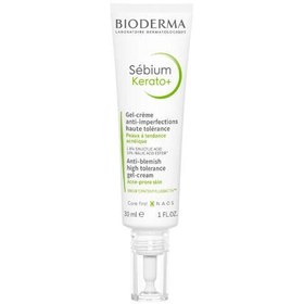 Resim Bioderma Sebium Kerato+ Akne Eğilimli Ciltler İçin Jel Krem 30 ml PUANSIZDIR 