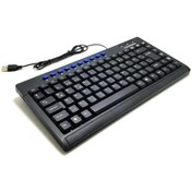 Resim HADRON Usb kablolu klavye usb mini klavye 32.5 cm 15.5 cm usb küçük klavye 