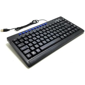 Resim HADRON Usb kablolu klavye usb mini klavye 32.5 cm 15.5 cm usb küçük klavye 