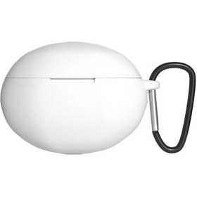 Resim Huawei FreeBuds 4i Zore Standart Silikon Kılıf-Beyaz Beyaz 