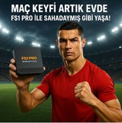Resim FS1PRO TEKNOLOJI Android tv box & Çanaksız Tv İzleme - IPTV BOX - Akıllı İnternet Tv Kutusu Media Player 