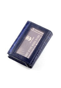 Resim Ancora Leather Hakiki Deri Croco Mekanizmalı Erkek Cüzdanlacivert Lacivert 