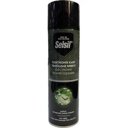 Resim Selsil Elektronik Kart Temizleyici Sprey 500 ml Yağsız 