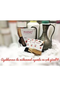 Resim Rossey Parlak Fit(15D) Soket Çorap (12 Çift) 