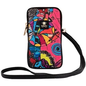 Resim Minbag Bashaques Telefon Çantası Burning Man Haki 