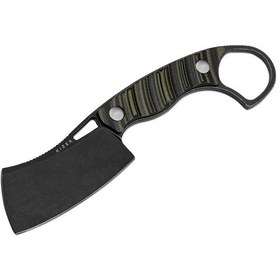 Resim Kizer Little Rhino D2 Black Stonewashed Black & Od Green G10 Bıçak Yeşil 