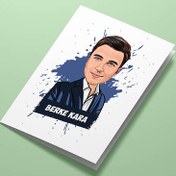 Resim Yakışıklım Kişiye Özel Karikatürlü Tebrik Kartı 