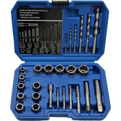 Resim VintageVo Hasarlı Vidaları ve Donanım Aletlerini Çıkarmak Için 26 Parça Kırık Somun ve Cıvata Ekstraktör Seti Kullanılır. (Yurt Dışından) 