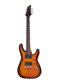 Resim Schecter C-6 Plus Elektro Gitar (Vintage Sunburst) 