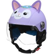 Resim Flybuy Mor Luck Kaskı Eternal Çocuk Açık 3c Er Mor 