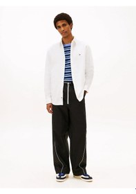 Resim Tommy Hilfiger Tjm Reg Oxford Shırt Ext Erkek Beyaz Uk Gömlek - Dm0dm22836 