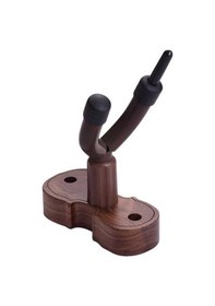 Resim Prestigegoods Duvara Monte Keman Viyola Askı Kancası - Kauçuk Yastıklı Ahşap Tutucu 