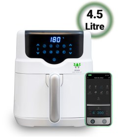 Resim Wiami AirFryer 4.5 L Akıllı Yağsız Hava Fritözü 