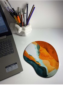Resim rakkun shop Illustrrator Çizim Bilek Destekli Mouse Pad 