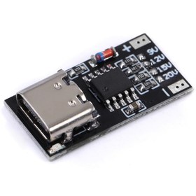 Resim PD/QC Protokolü ile USB Şarj Modülü, 9V/12V/15V/20V Ayarlanabilir Voltaj Kontrolü, Akıllı Sensör için, Seçilen Modeller için Direkt Değiştirme, Yüksek Verimlilikli Güç Dağıtımı (PD) / Hızlı Şarj 3.0 Modülü, USB Şarj, Akıllı Sensör için, Seçilen Model için Direkt Değiştirme, Pilsiz 