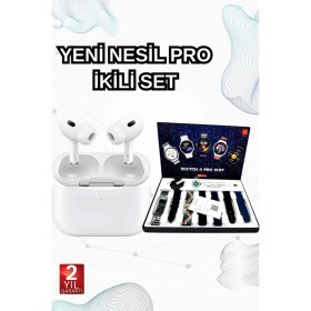 Resim Rivera Tech Rvrhb 2025 Model Akıllı Saat ve Yeni Nesil Pro Bluetooth Kulaklık Anc Özelliği 