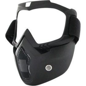 Resim Prosev Motosiklet Kask Maskesi ve Gözlüğü Mkm Gümüş 