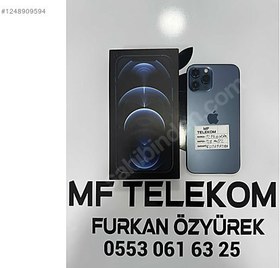 Resim Apple iPhone 12 Pro Max İkinci El TR | 128 GB | Mavi 