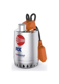 Resim Pedrollo Rxm 3 Flatörlü Full Paslanmaz Drenaj Dalgıç Pompa Monofaze 220 Volt 12 Mss 13.2 M³/h 