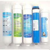 Resim Damlalife Su Arıtma Inline Vontron Membranlı 5 Li Filtre Seti 