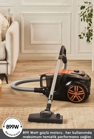 Resim Karaca Vantuz Smax Geniş Toz Hazneli Elektrikli Süpürge Copper 2.8 L 