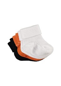 Resim Civil Baby Classic Kıvrık 3'lü 6- Bebek Erkek Çorap Set - Standart 18 Ay Çok Renkli 