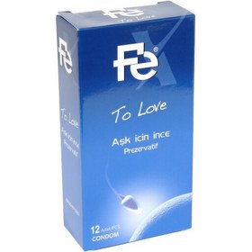 Resim Fe Prezervatif To Love Aşk İçin İnce 12'li 