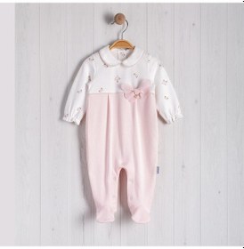 Resim Lamato Baby Kelebek Aksesuarlı Bebe Kız Tulum SOMON 
