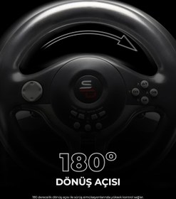 Resim Subsonic Direksiyon Seti Superdrive Ps3/ps4/pc/xboxone/xbox360 Gaming Oyun Oyuncu Direksiyonu 