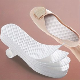 Resim 10 Çift Tek Kullanımlık Nefes Alabilen Ayakkabı Tabanlıkları - Teri Emici ve Koku Kontrolü, Ultra İnce Dokusuz Tasarım Koşu, Yürüyüş ve Günlük Kullanım İçin - Hafif Rahatlık, Tüm Gün Destek, Beyaz, Yürüyüş Gereksinimleri, Ergonomik Tabanlık, Koku Kontrol Malzemesi 