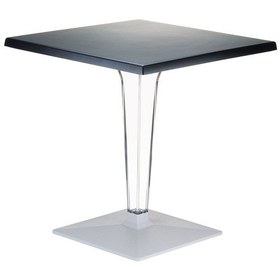 Resim Asmasa44 Siesta Ice 70 x 70 CM Kare Masa Beyaz 